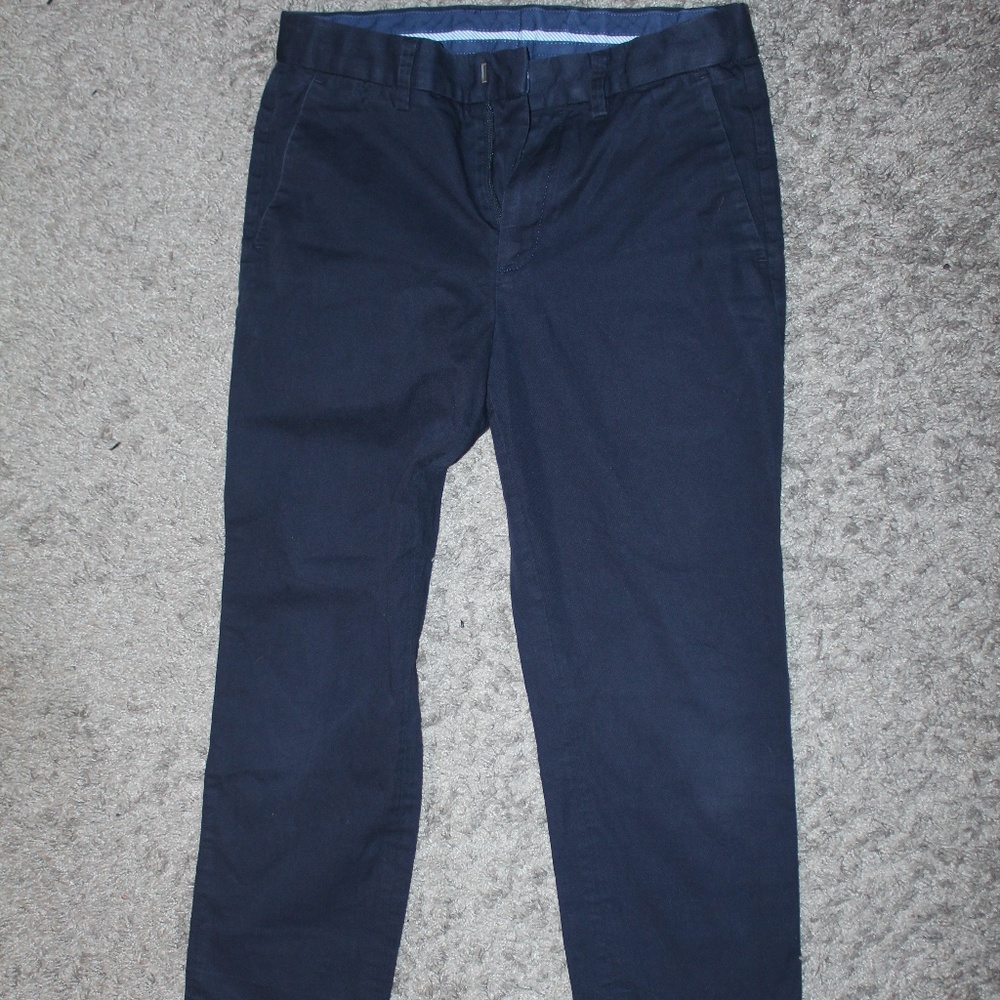 Crewcuts Ludlow Slim formal Pants. Boys Size 10. Navy Blue color.